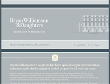 Tablet Screenshot of bwilliamsonanddaughters.co.uk
